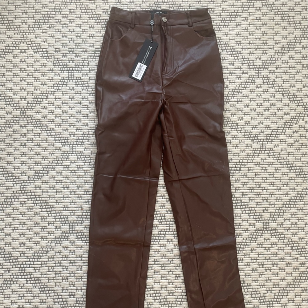 White Fox Boutique you’ve got it chocolate pants